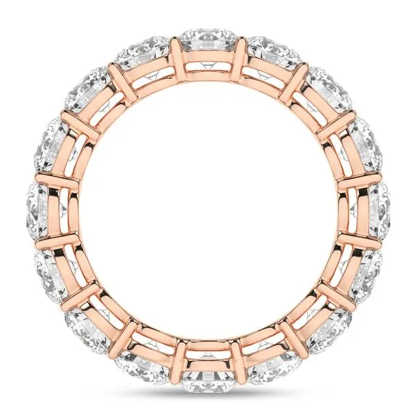 14KR ETERNITY BAND (US7.5-ROUND)/5.28CTW Image 3 Cellini Design Jewelers Orange, CT