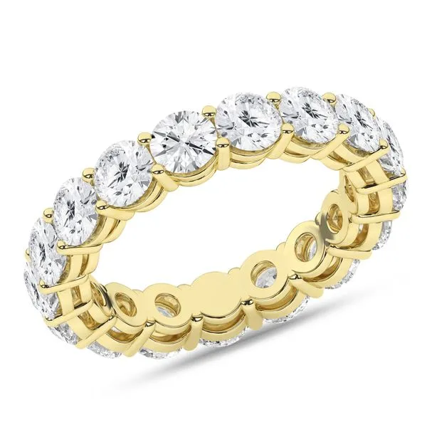14K Yellow ETERNITY BAND (US8.5-ROUND)/5.61CTW Image 2 Cellini Design Jewelers Orange, CT