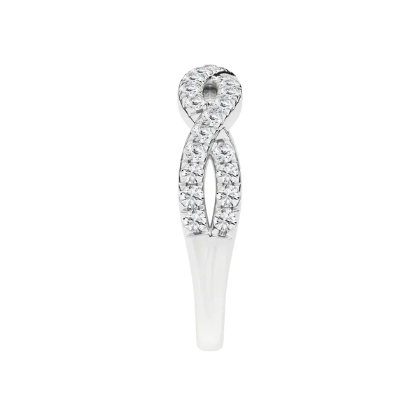 Criss-Cross Band (Round)0.75Ctw Image 3 Cellini Design Jewelers Orange, CT