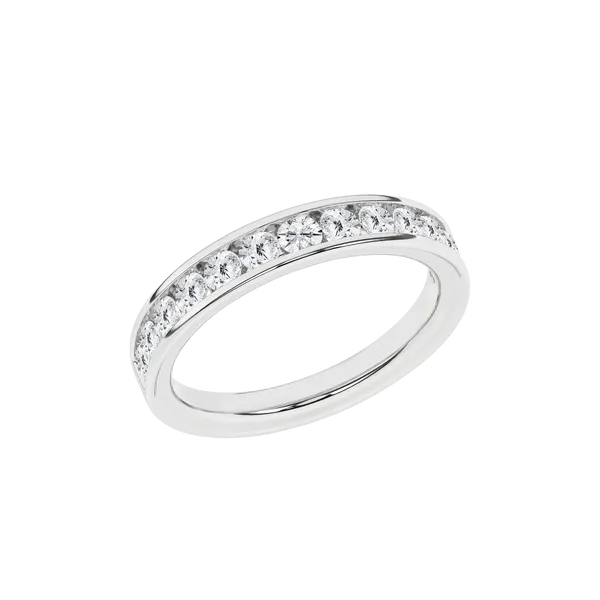 Channel Set Wedding Band (Round)0.75Ctw Cellini Design Jewelers Orange, CT