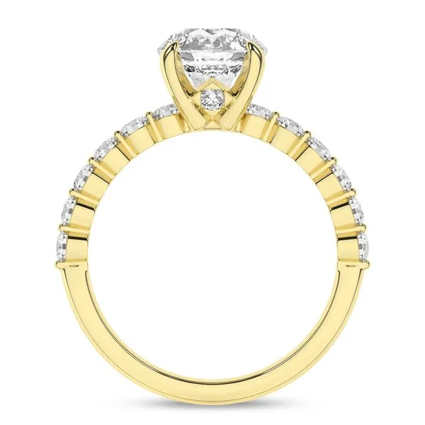 Classic Single Shared-Prong Engagement Ring/1.5Ct, 2Ctw Image 2 Cellini Design Jewelers Orange, CT