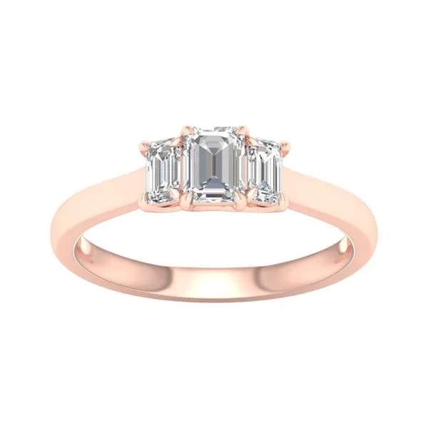 3-Stone Ring (Emerald)/0.5Ct, 1Ctw Cellini Design Jewelers Orange, CT