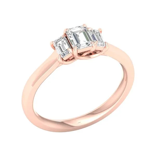 3-Stone Ring (Emerald)/0.5Ct, 1Ctw Image 2 Cellini Design Jewelers Orange, CT