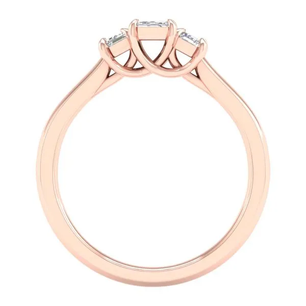 3-Stone Ring (Emerald)/0.5Ct, 1Ctw Image 4 Cellini Design Jewelers Orange, CT