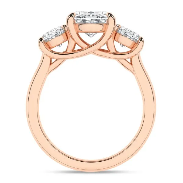 3-Stone Ring (Oval)/3Ct, 5Ctw Image 2 Cellini Design Jewelers Orange, CT