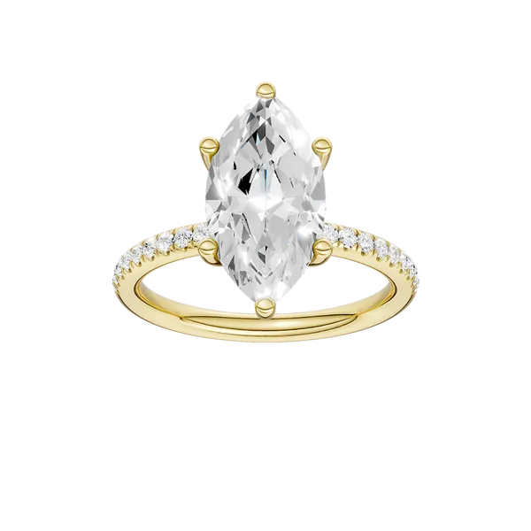 HIDDEN HALO ENGAGEMENT RING (MRQ)/2.5CT, 2.75CTW Hart's Jewelers Grants Pass, OR