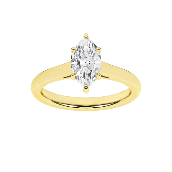 Solitaire Ring (Marquise)1Ctw Cellini Design Jewelers Orange, CT