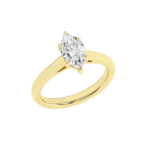 Solitaire Ring (Marquise)1Ctw Image 2 Cellini Design Jewelers Orange, CT
