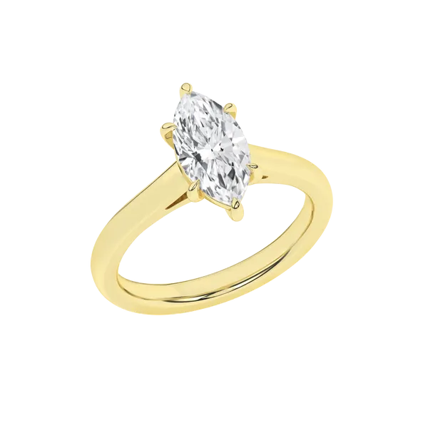 Solitaire Ring (Marquise)1.5Ctw Image 2 Cellini Design Jewelers Orange, CT