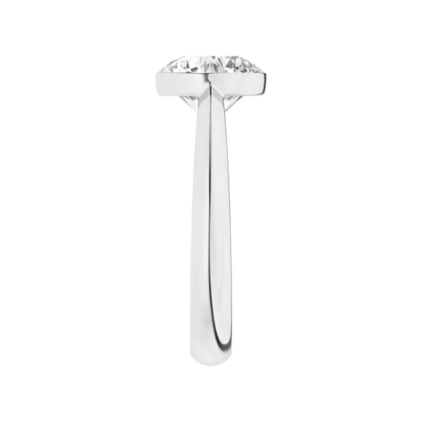 Seamless™ Solitaire Ring (Round)3CT, 3CTW Image 2 Banks Jewelers Burnsville, NC