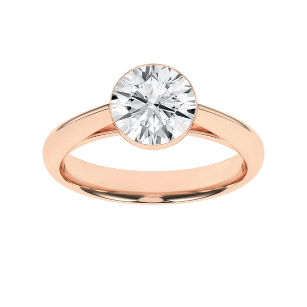 Seamless™ Solitaire Ring (Round)2CT, 2CTW Cellini Design Jewelers Orange, CT