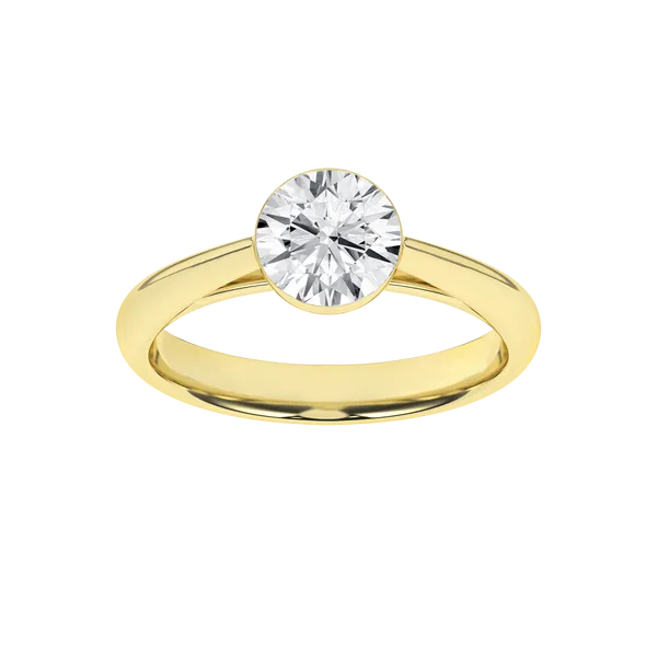 Seamless™ Solitaire Ring (Round)1.5CT, 1.5CTW Banks Jewelers Burnsville, NC