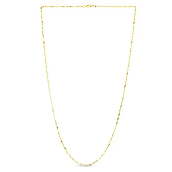 10K Gold 1.5mm Singapore Chain Tennies Jewelry Appleton, WI