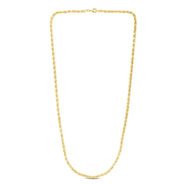 10K Gold 4.0mm Solid Diamond Cut Royal Rope Chain  Alan Miller Jewelers Oregon, OH