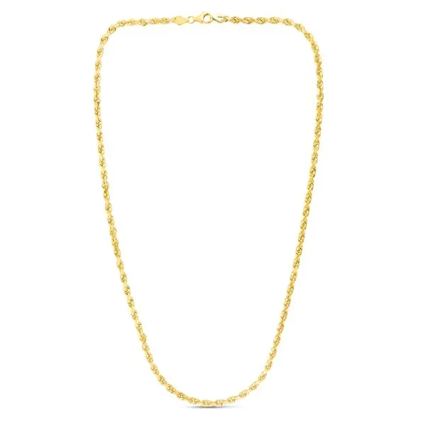 10K Gold 5.0mm Solid Diamond Cut Royal Rope Chain  Tennies Jewelry Appleton, WI