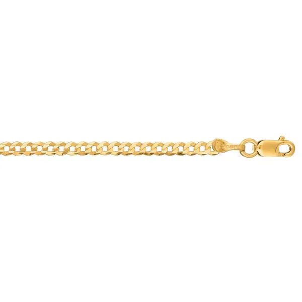 10K Gold 2.8mm Comfort Curb Chain  Alan Miller Jewelers Oregon, OH