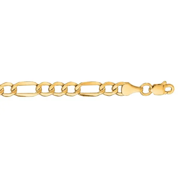 10K Gold 4.7mm Lite Figaro Chain Alan Miller Jewelers Oregon, OH