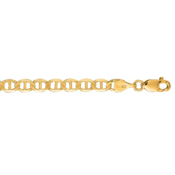 10K Gold 4.5mm Mariner Chain  Thomas A. Davis Jewelers Holland, MI