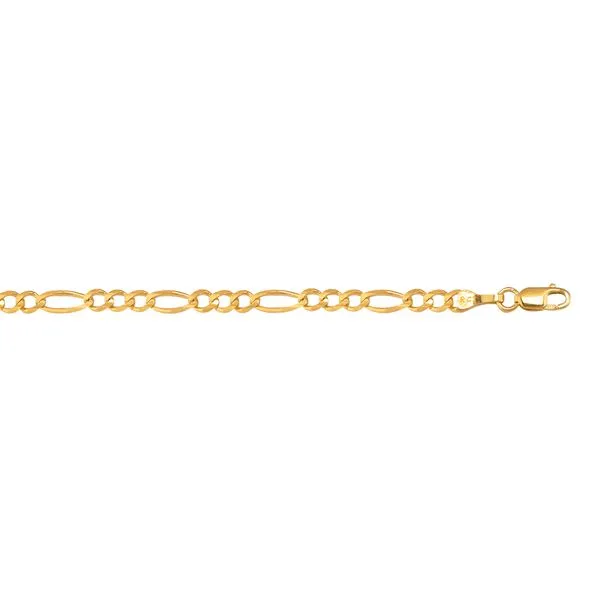 10K Gold 3.7mm Figaro Chain  Tennies Jewelry Appleton, WI