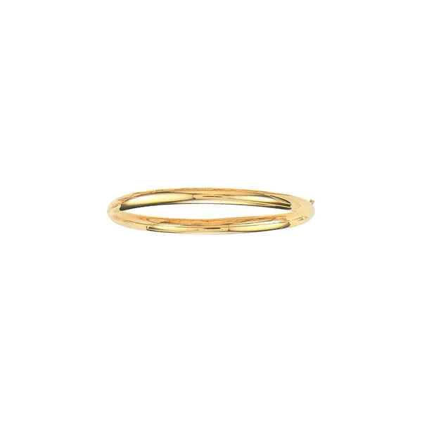 14K Gold Polished 5mm Bangle Tennies Jewelry Appleton, WI