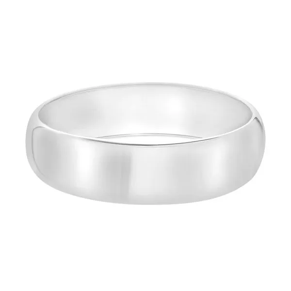 Silver Bold Domed Classic Bangle Alan Miller Jewelers Oregon, OH