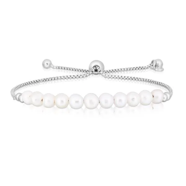 Sterling Silver Pearl Friendship Bracelet Tennies Jewelry Appleton, WI