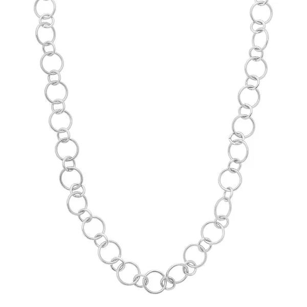 Silver Link Chain Necklace Scirto's Jewelry Lockport, NY