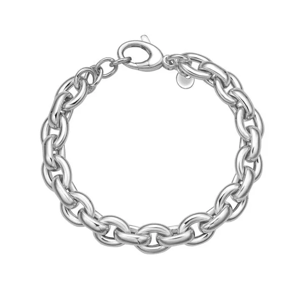 Silver Oval Link Bracelet Clater Jewelers Louisville, KY