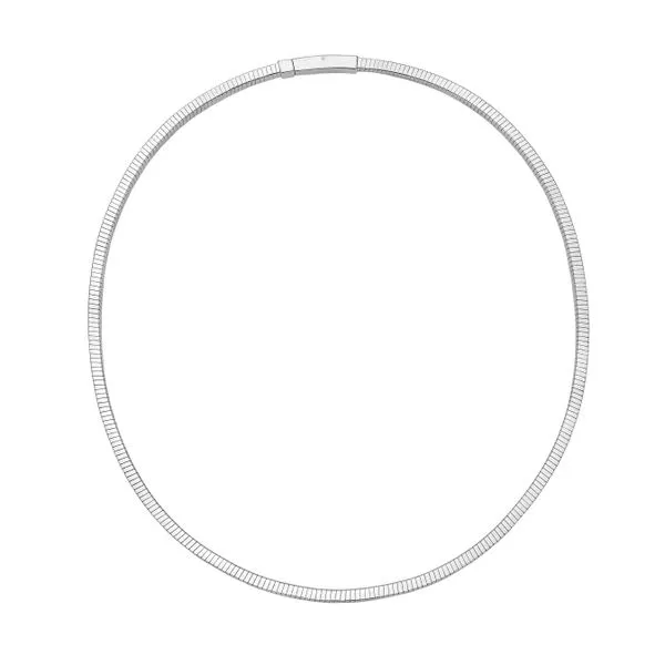 Silver Cubogas Chain Thomas A. Davis Jewelers Holland, MI