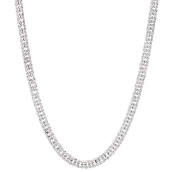 Silver 6.7mm Miami Cuban Chain James & Williams Jewelers Berwyn, IL