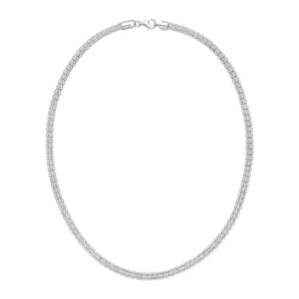 Silver 5mm Ice Chain Clater Jewelers Louisville, KY