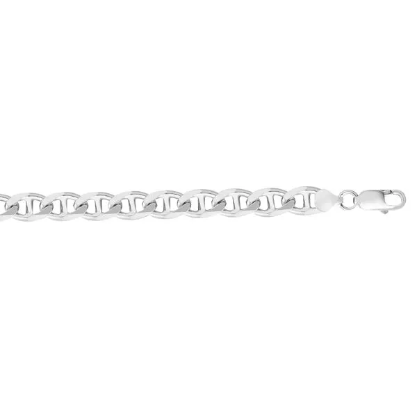 Silver 8mm Concave Mariner Chain  Tennies Jewelry Appleton, WI