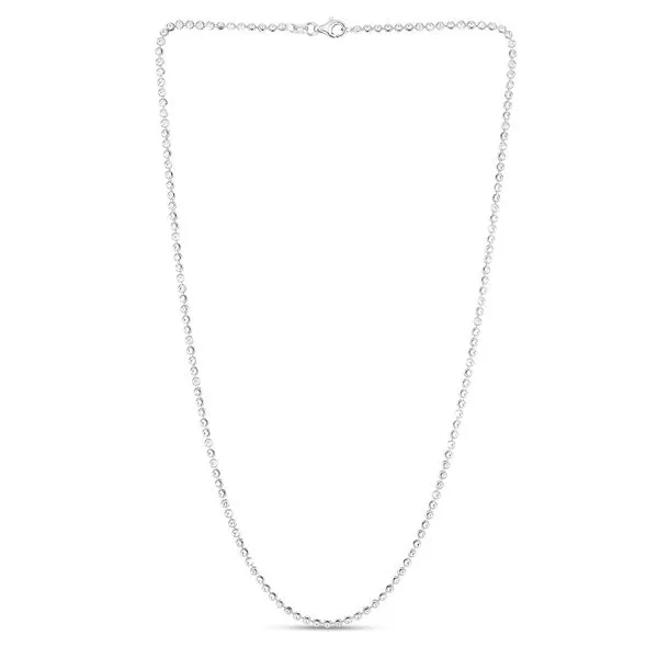 Sterling Silver 2.5mm Moon-cut Bead Chain Tennies Jewelry Appleton, WI