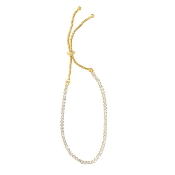 Sterling Silver Yellow CZ Tennis Friendship Bracelet Tennies Jewelry Appleton, WI