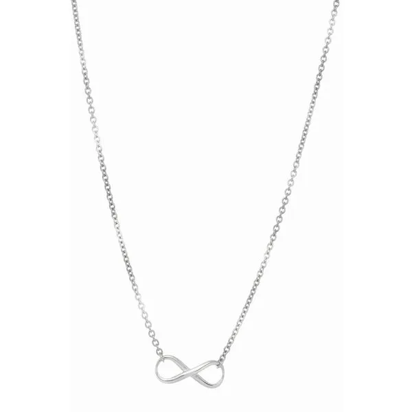Silver Infinity Necklace Tennies Jewelry Appleton, WI