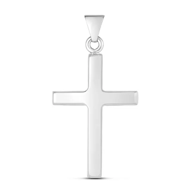 Silver Greek Cross Pendant Alan Miller Jewelers Oregon, OH