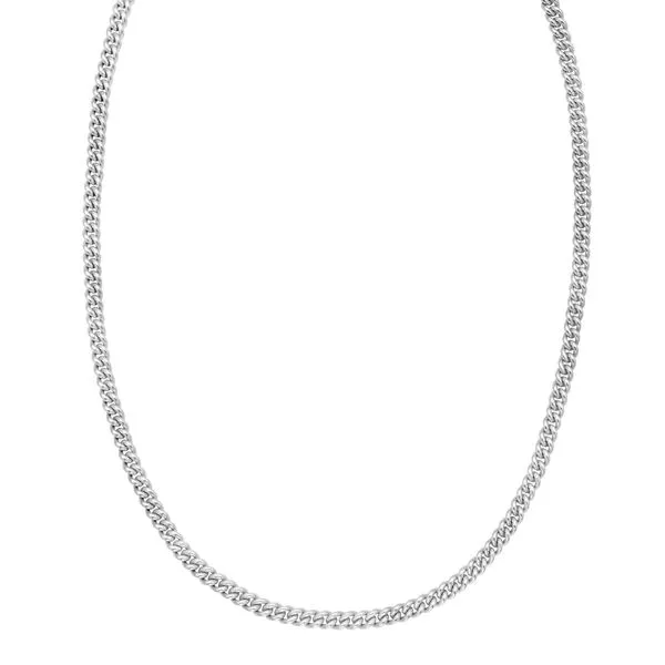 Silver 4.1mm Vintage Miami Cuban Chain Jim's Jewelers Tyler, TX