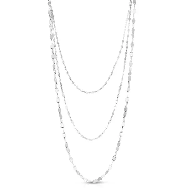 Silver Marina Link Triple Strand Bracelet Rebel Diamonds New Hampton, IA