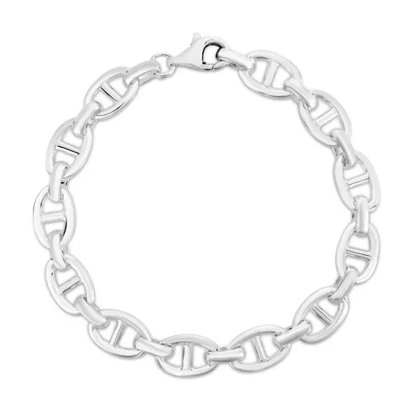 Silver 9mm Puffed Mariner Bracelet Tennies Jewelry Appleton, WI