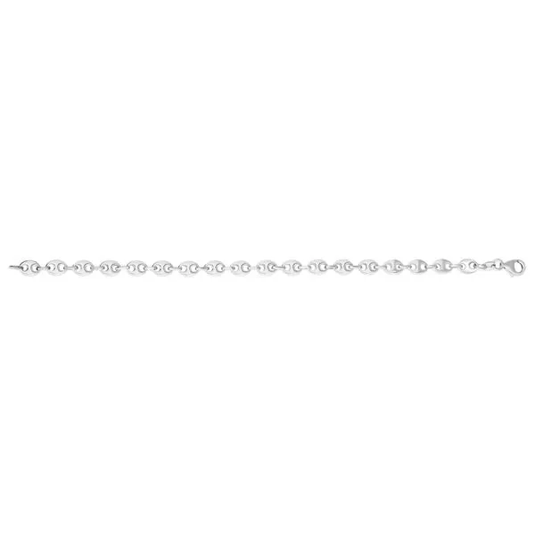 Silver 3.7mm Puffed Mariner Chain Alan Miller Jewelers Oregon, OH