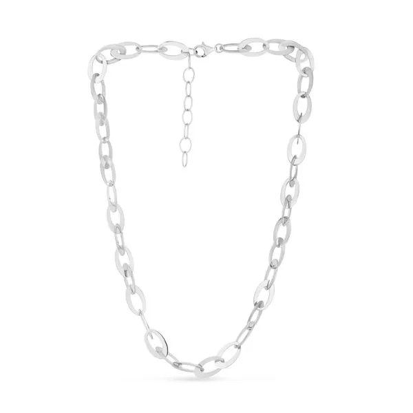 Sterling Silver Italian Oval Links Chain Alan Miller Jewelers Oregon, OH
