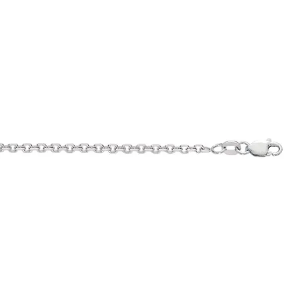 Silver 2.75mm Diamond Cut Cable Chain  Tennies Jewelry Appleton, WI
