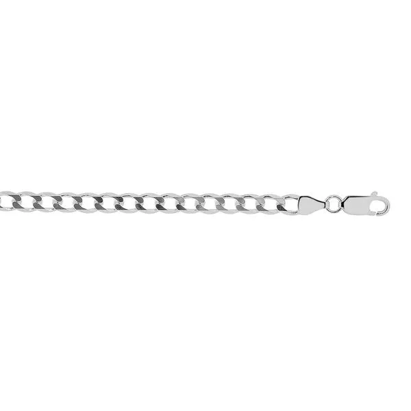 Silver 4.7mm Comfort Curb Chain  Tennies Jewelry Appleton, WI