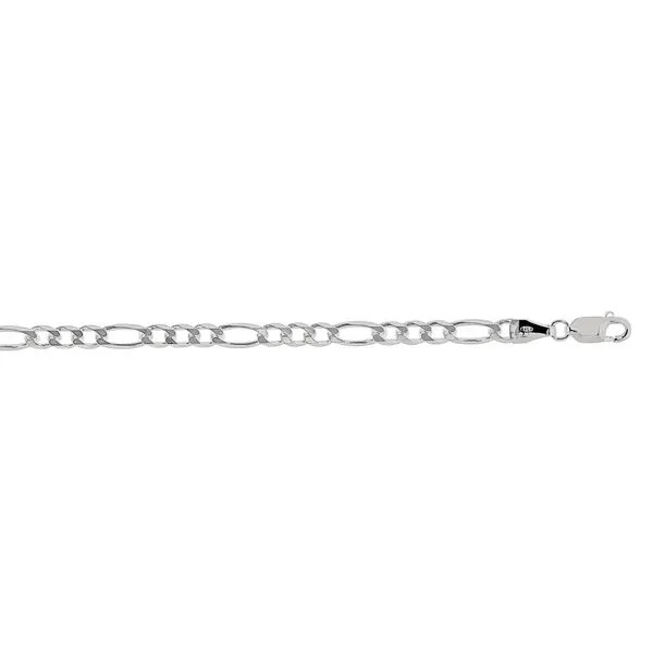 Silver 3.7mm Figaro Chain  Alan Miller Jewelers Oregon, OH