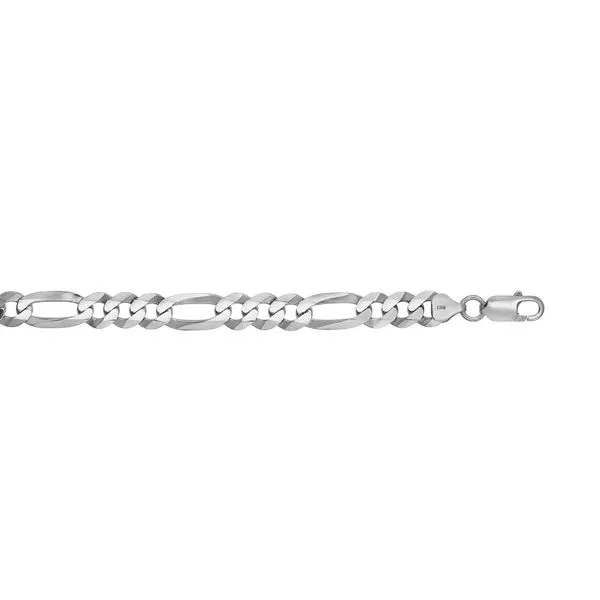 Silver 8.8mm Figaro Chain Alan Miller Jewelers Oregon, OH