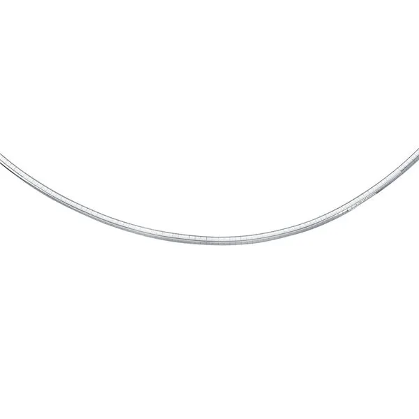 Silver 3mm Omega Chain Alan Miller Jewelers Oregon, OH