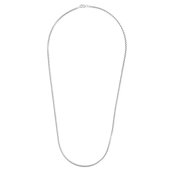 Silver 3.05mm Round Box Chain  Tennies Jewelry Appleton, WI