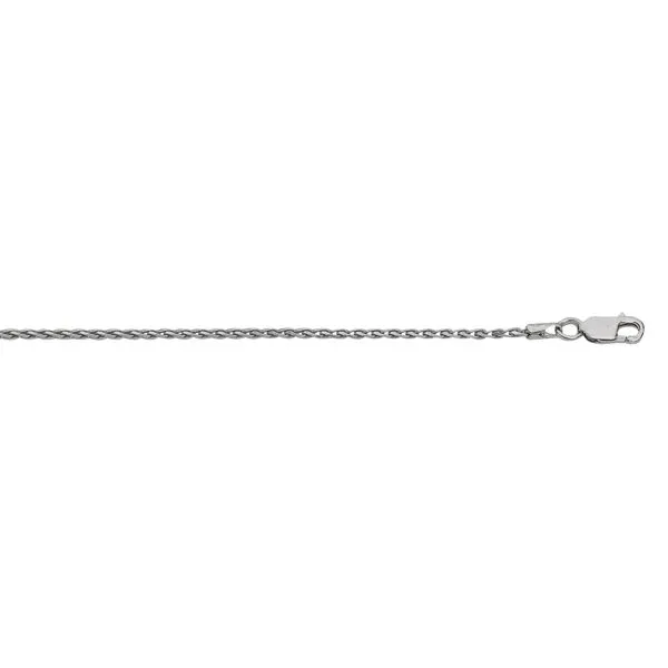 Silver 1.3mm Wheat Chain  Thomas A. Davis Jewelers Holland, MI