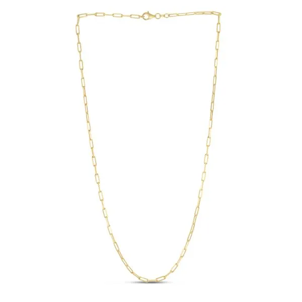 Silver Plated 2.5mm Paperclip Chain Tennies Jewelry Appleton, WI