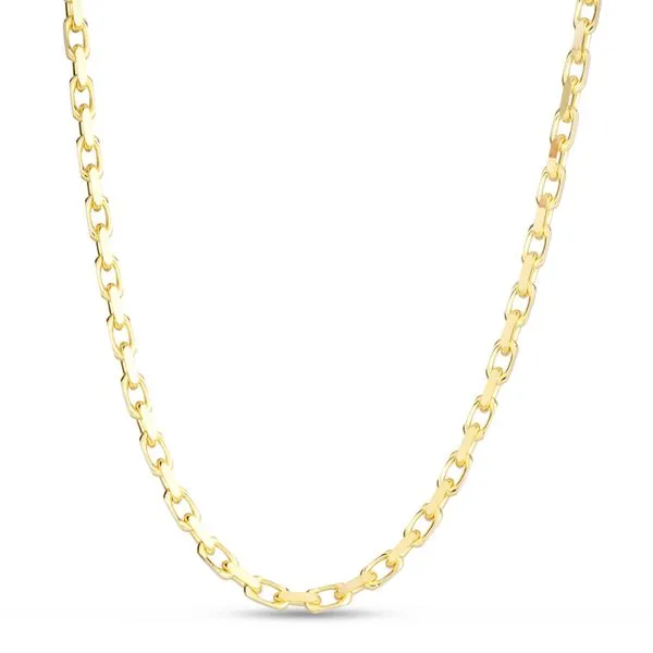 Gold Over Silver 3.4mm French Cable Chain Tennies Jewelry Appleton, WI